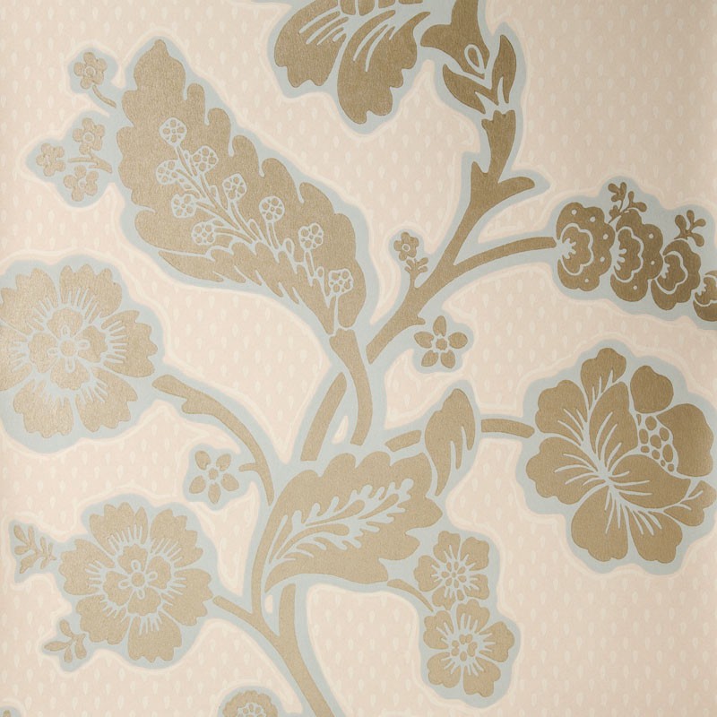 Обои Little Greene London Wallpapers Soho Square - Duck Egg 0277SODUCKE